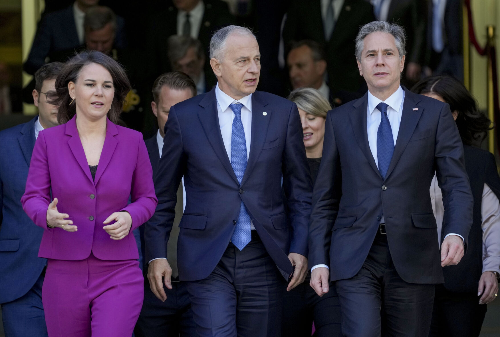 APTOPIX Germany Nato Foreign Minister Meeting